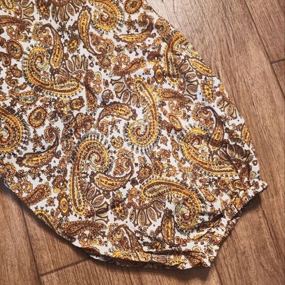 Faithfull The Brand Alina Mini Dress In La Medina Paisley Print Size 12 - Picture 8 of 10